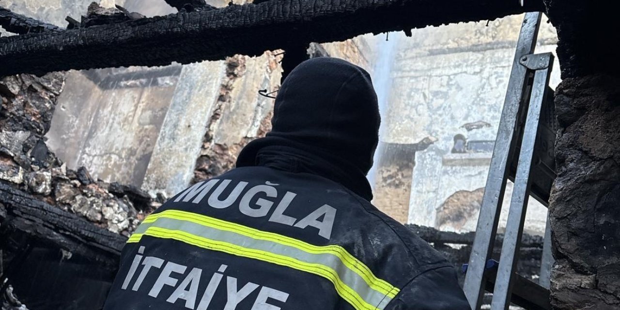 Fethiye’de ev yangınında 85 yaşındaki kadın hayatını kaybetti