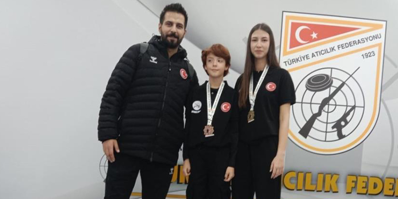 Aydınlı atıcılar derecelerle döndü