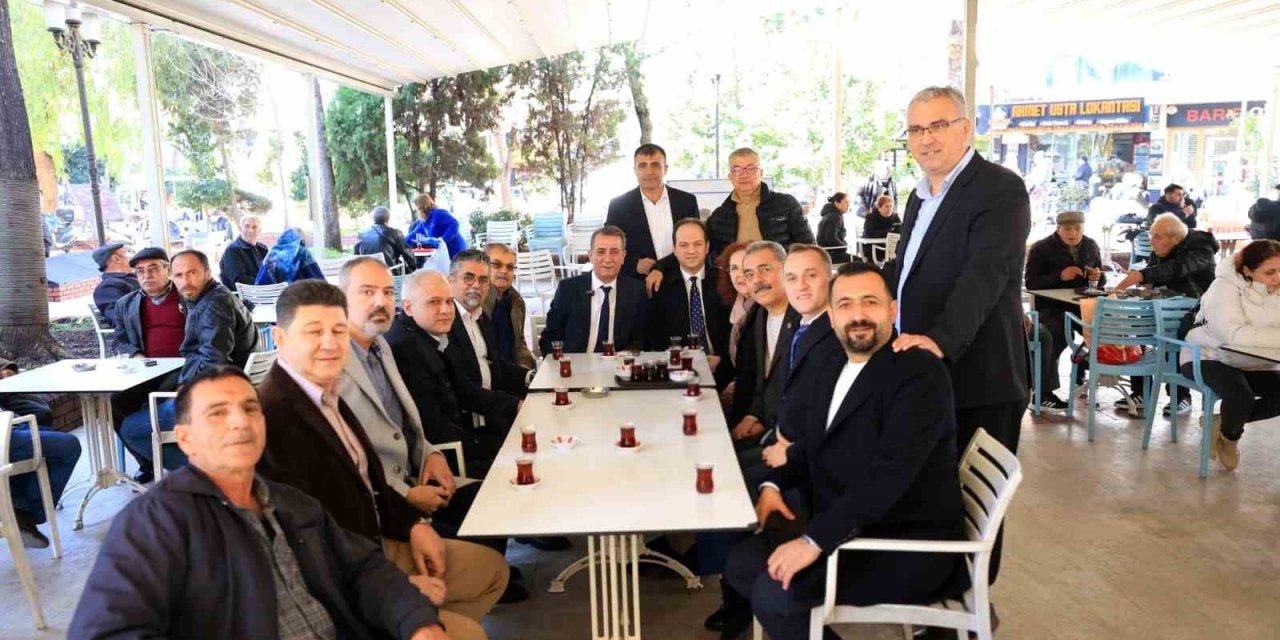 Başkan Yetişin ve CHP grubu Turistik Park’ta bir araya geldi