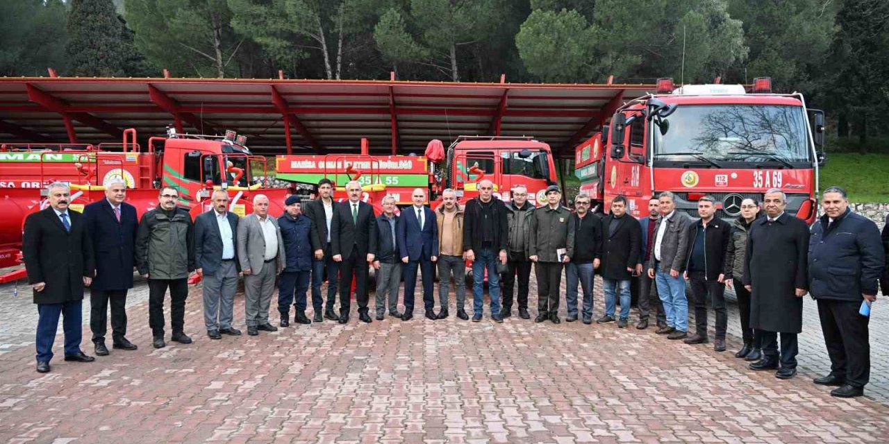 Manisa’da orman yangınlarına karşı tedbirler güçlendiriliyor