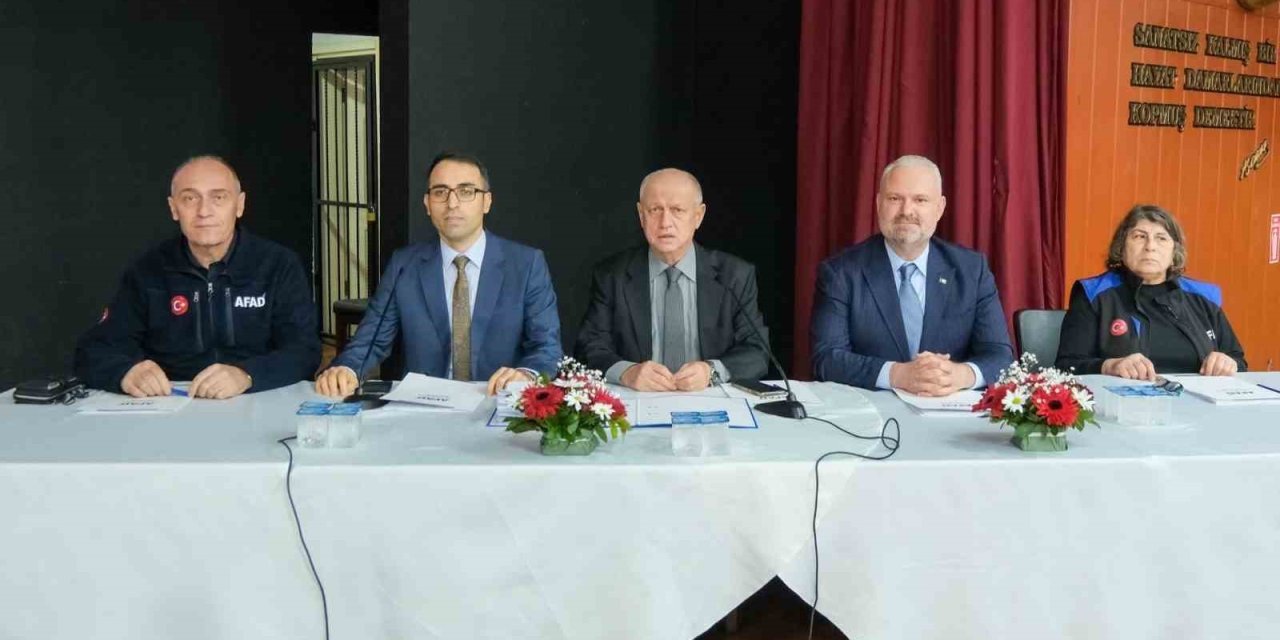 Menemen’de ‘afet’ toplantısı