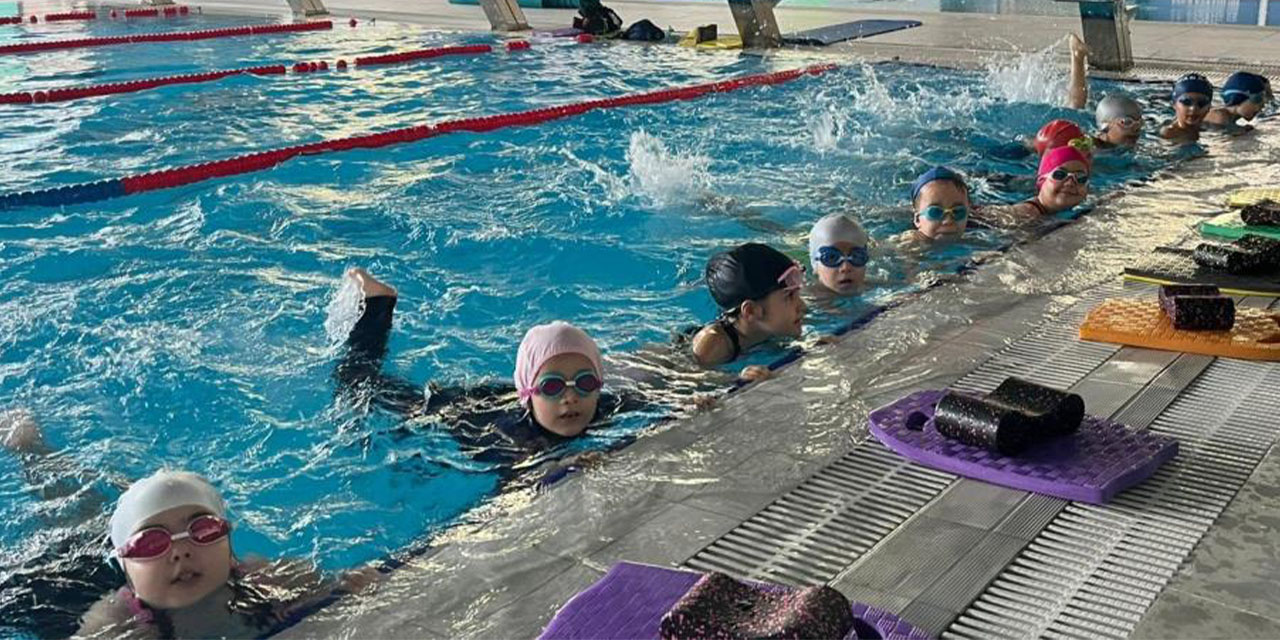 Geleceğin yüzücüleri Aydın’da yetişiyor
