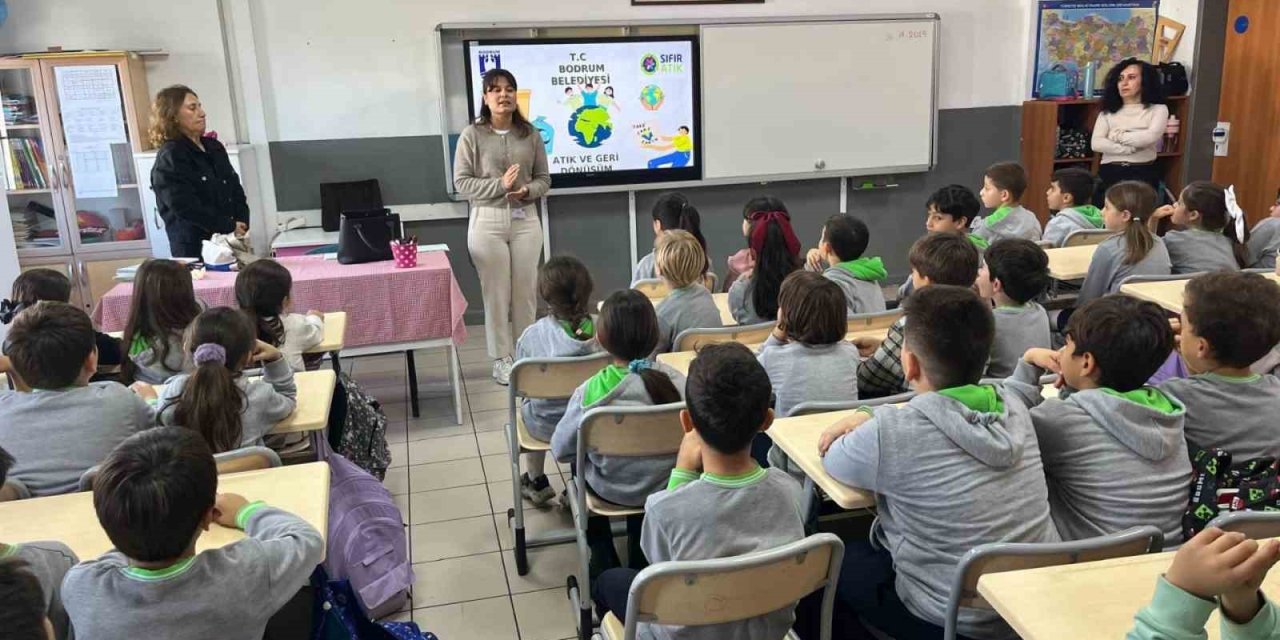 Belediyeden çocuklara sıfır atık eğitimi