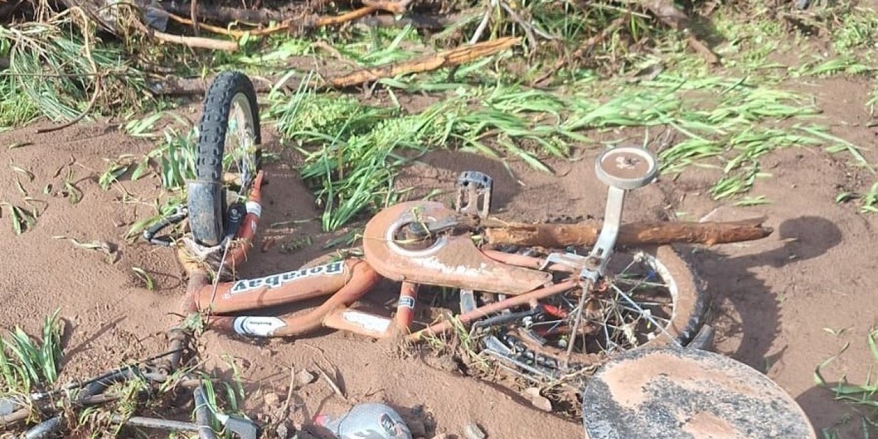 Marmaris’te sağanak yağışın izleri gün ağarınca ortaya çıktı