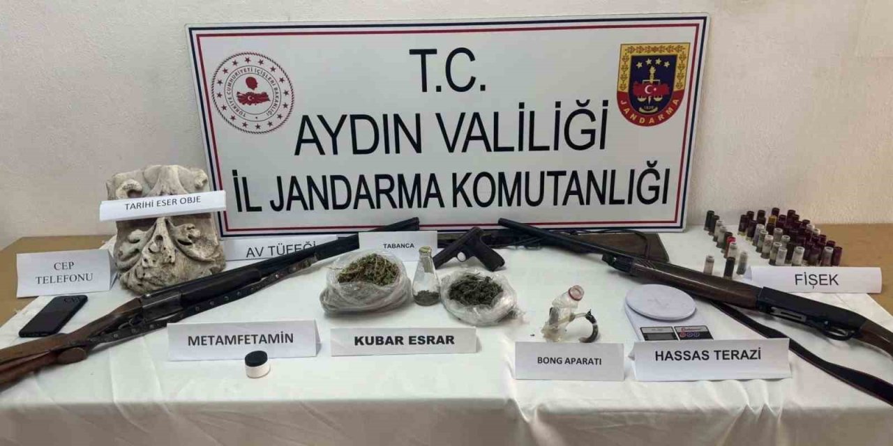 Aydın’da narkotik operasyonu