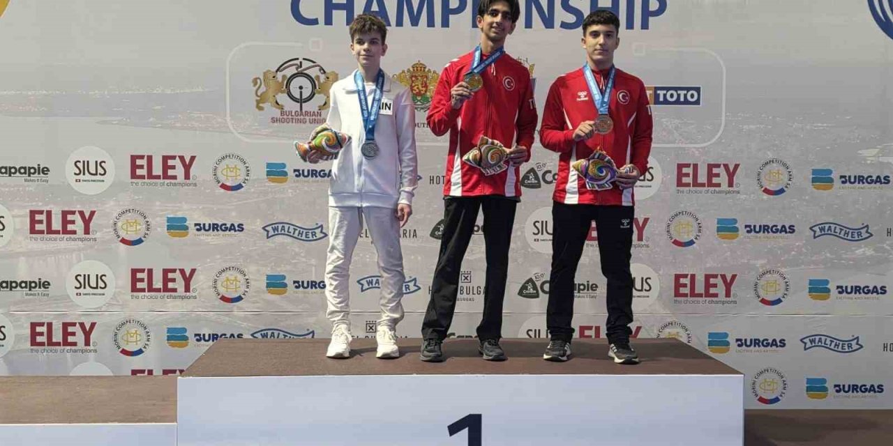 Aydınlı sporcudan Avrupa şampiyonasında çifte madalya