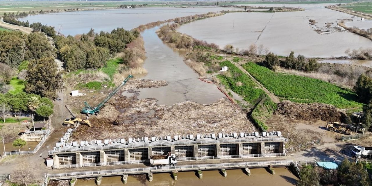Söke Regülatörü’nde rüsubat temizliği başladı