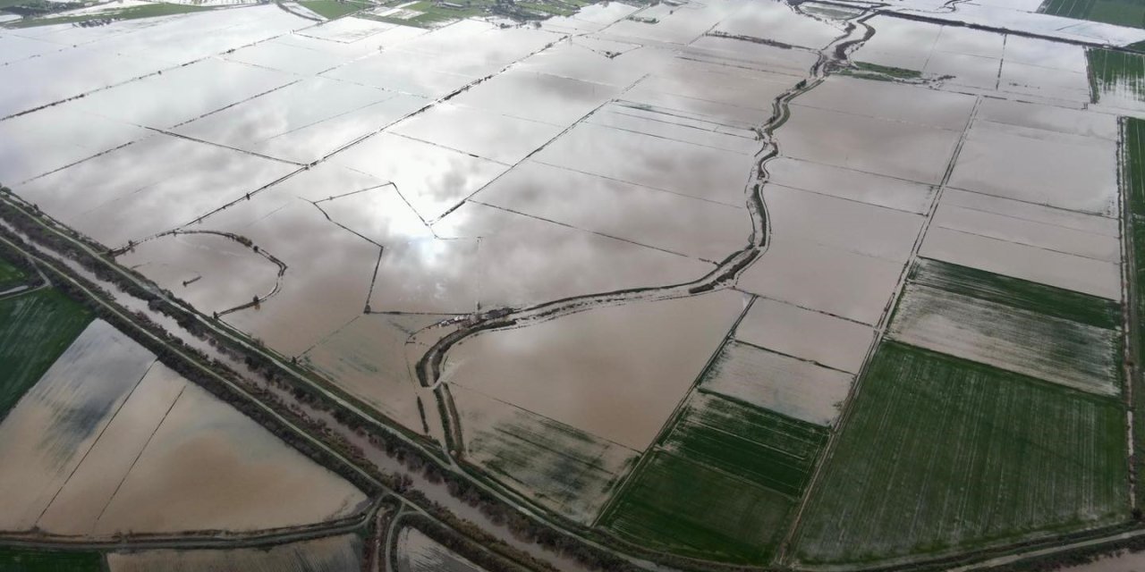 Büyük Menderes’te su seviyesi en yüksek seviyeye ulaştı