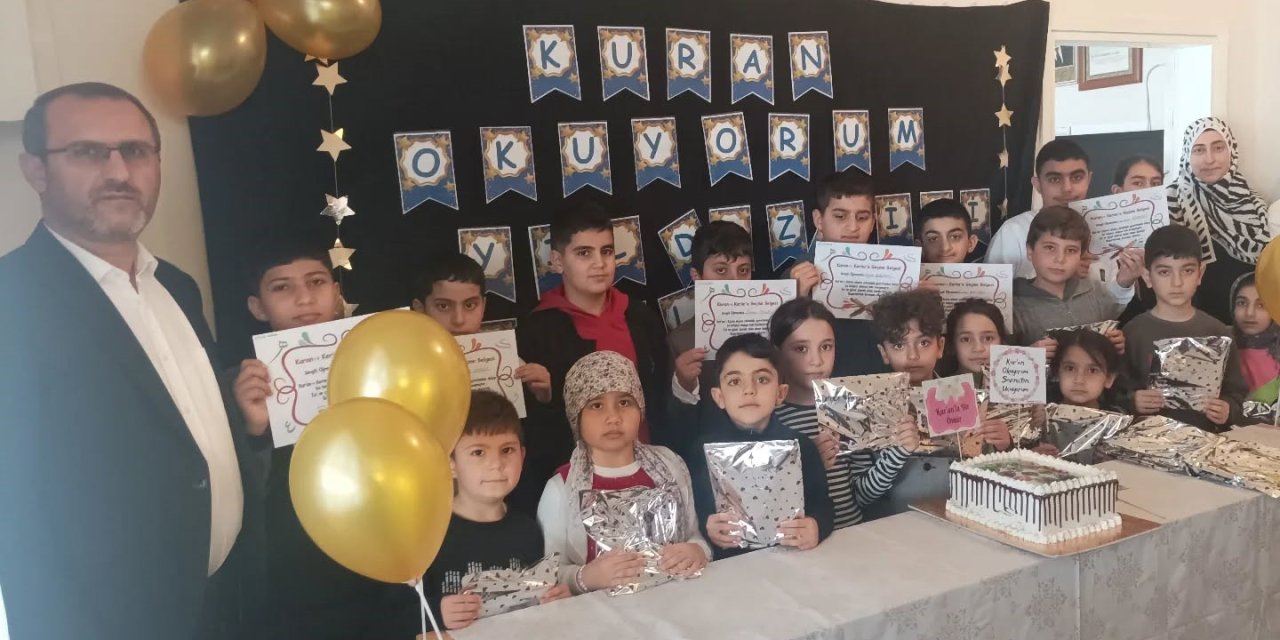 Söke’de Kur’an Kursu öğrencileri için Kur’an’a geçiş merasimi düzenlendi