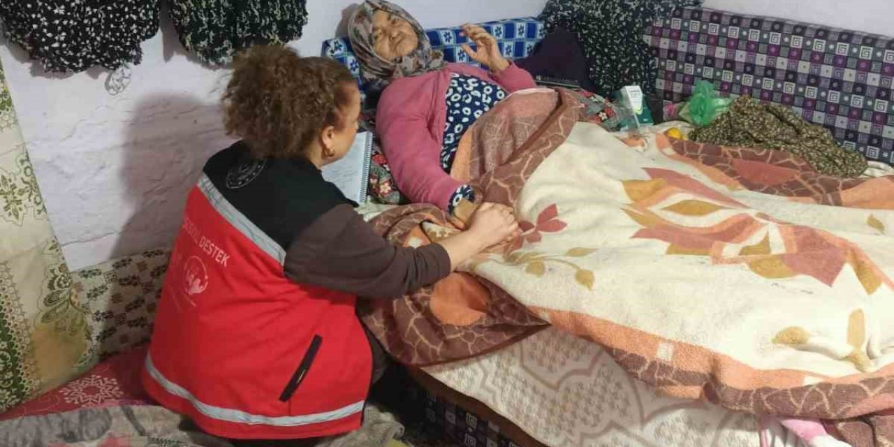 Yangın mağduru aileye barınma ve sosyal destek