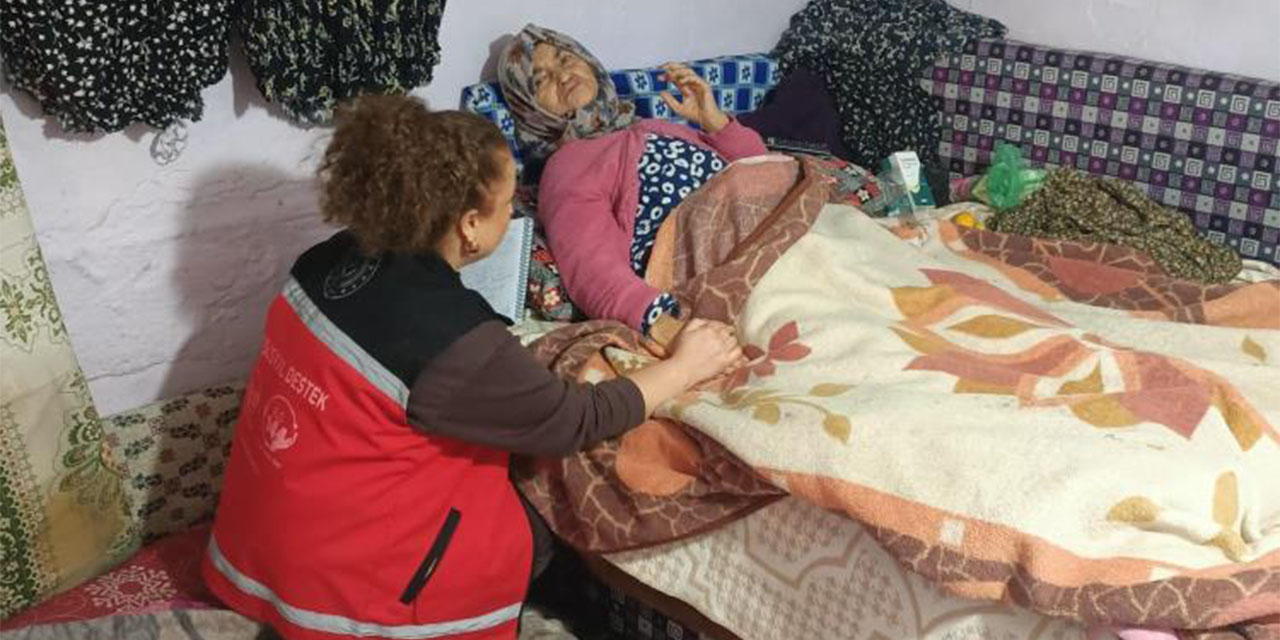 Yangın mağduru aileye barınma ve sosyal destek