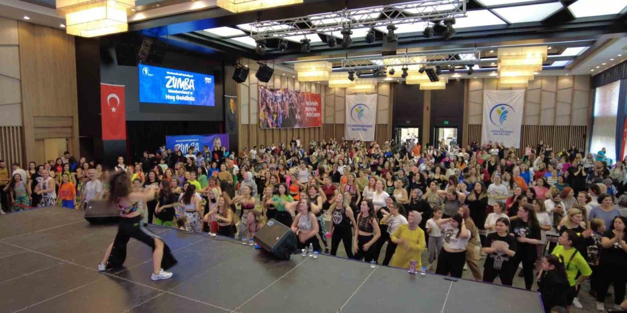 Zumba tutkunları Merkezefendi’de buluşacak