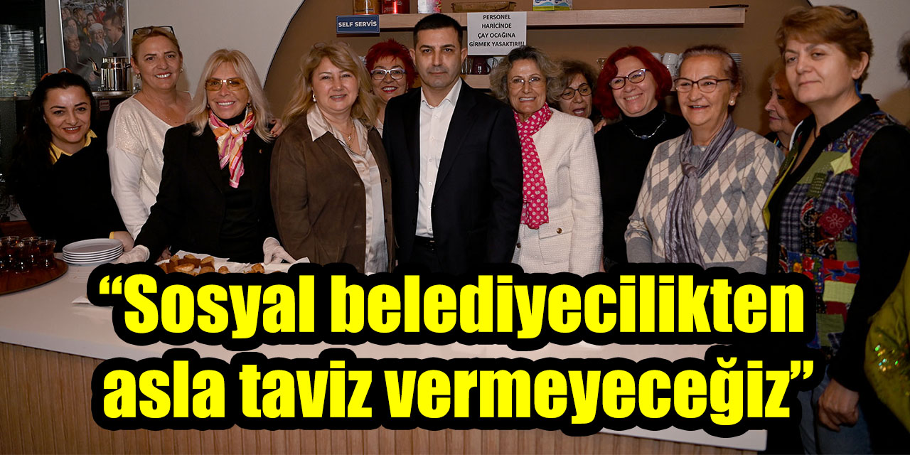 Başkan Ömer Günel: “Sosyal belediyecilikten asla taviz vermeyeceğiz”