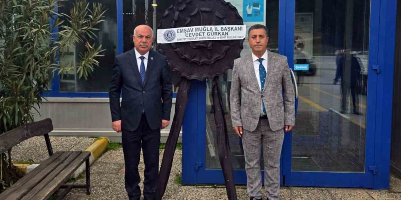 EMŞAV Muğla’dan TÜVTÜRK’e siyah çelenk