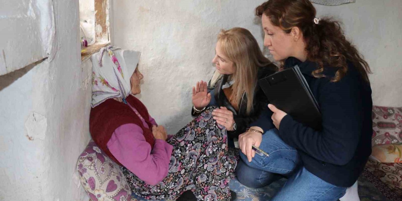 Bozdoğan Belediyesi, hasta ve bakıma muhtaç vatandaşları yalnız bırakmıyor