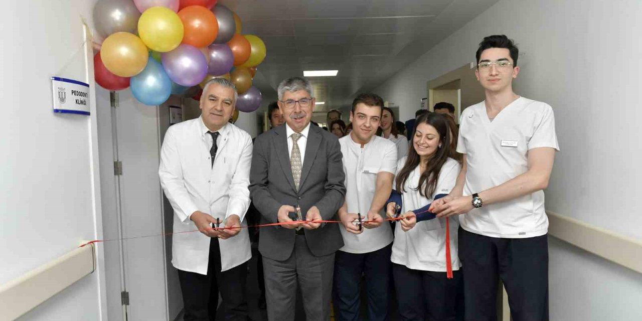 MSKÜ Diş Hekimliği Fakültesi’nde Pedodonti Kliniği hizmete girdi