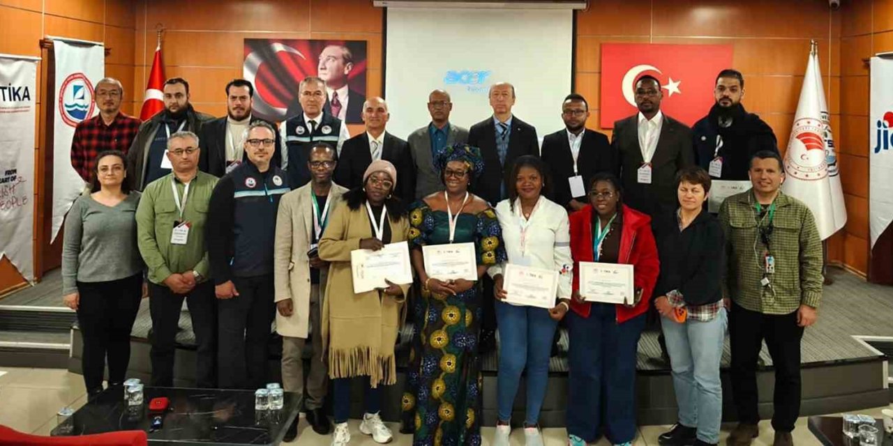 7 ülkeden gelen temsilcilere verilen uluslararası eğitim programı tamamlandı