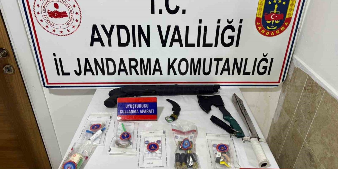 Kuşadası’nda jandarmadan narkotik operasyonu