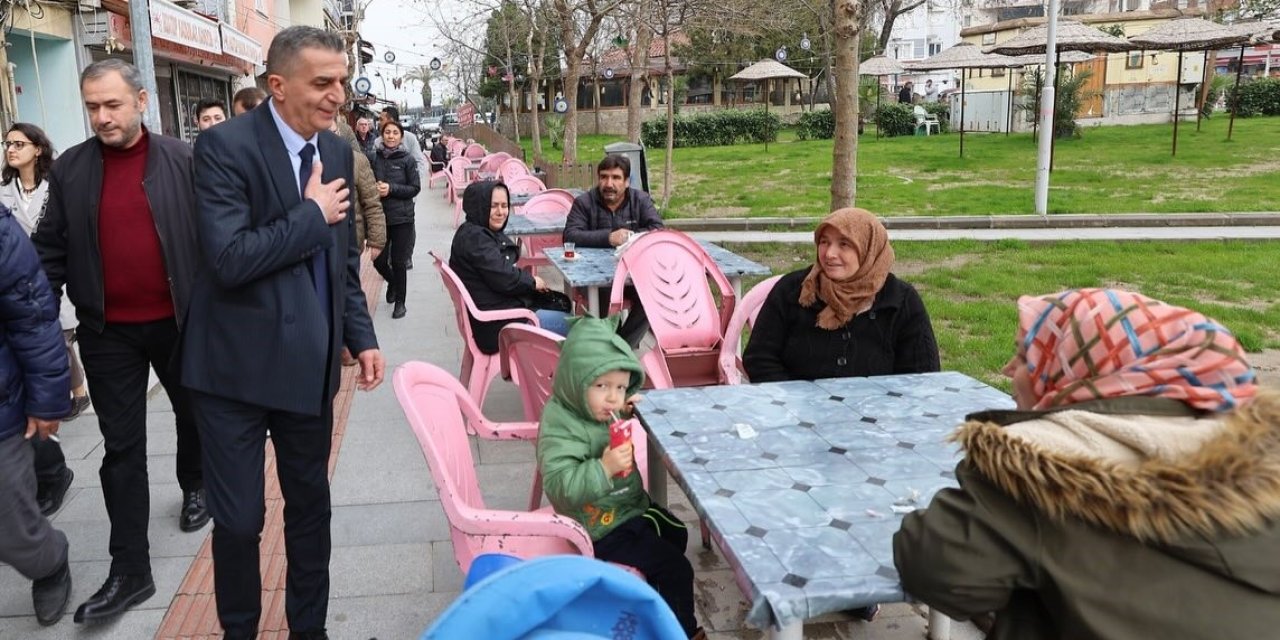 Başkan Şimşek, mahalle ziyaretlerine devam ediyor