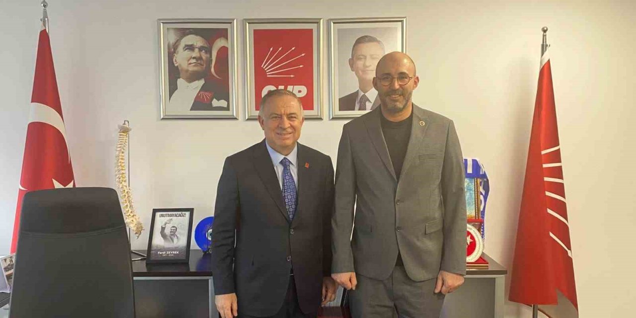 Başkan Zencirci CHP Genel Merkezi’nde temaslarda bulundu