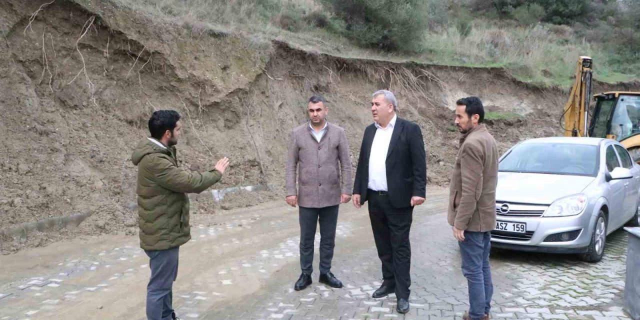 Söke’de yoğun yağış nedeniyle belediye ekipleri teyakkuzda