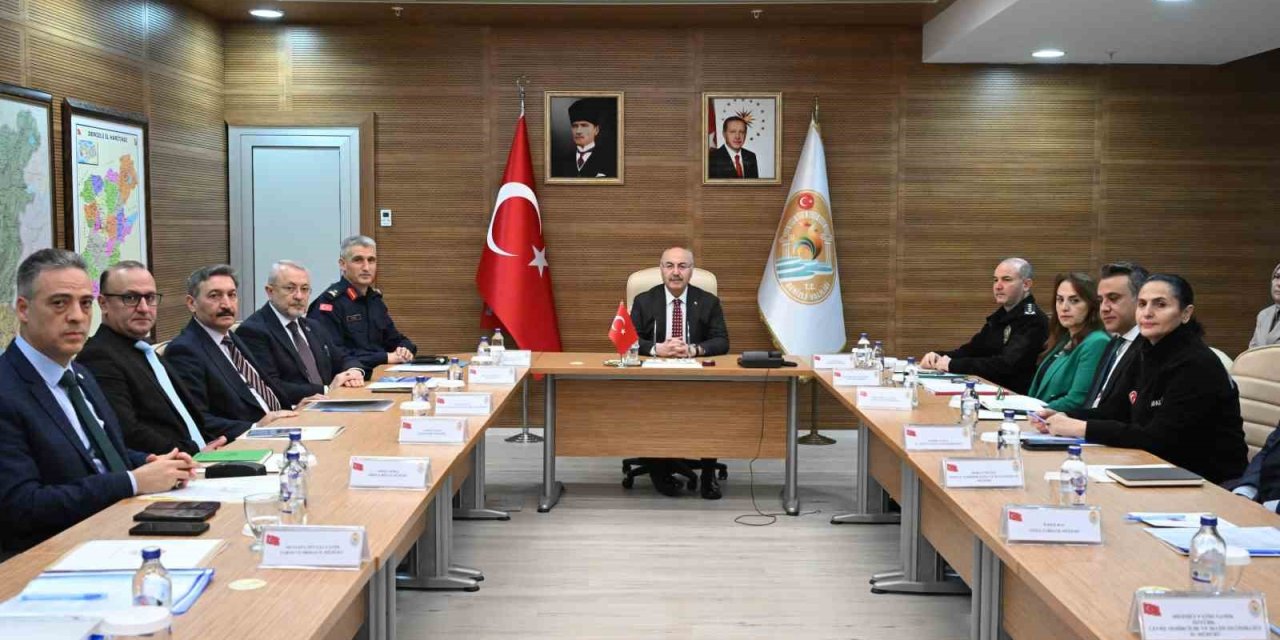 Denizli’de kamu kurumlarının çalışmaları masaya yatırıldı