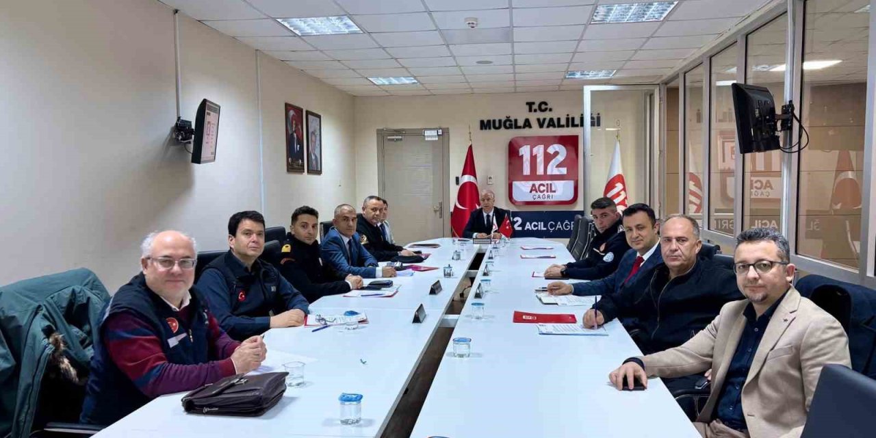 Muğla’da Acil Çağrı hizmetlerinde Şubat ayı toplantısı yapıldı