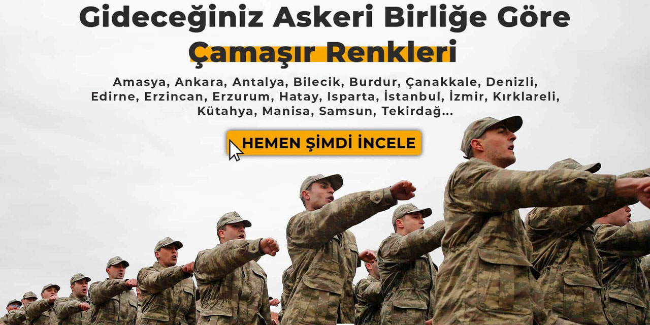 Bedelli askerlik birliklerine uygun asker setleri asker kolisinde!