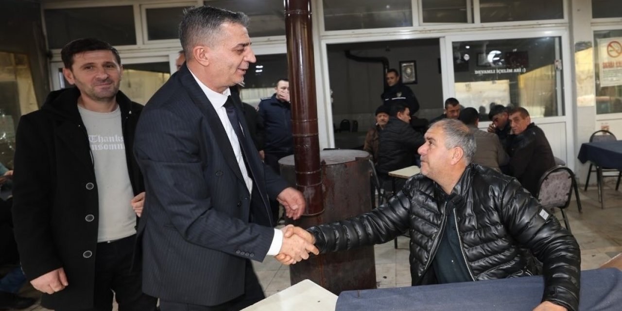 Başkan Şimşek sağanak sonrası sahada