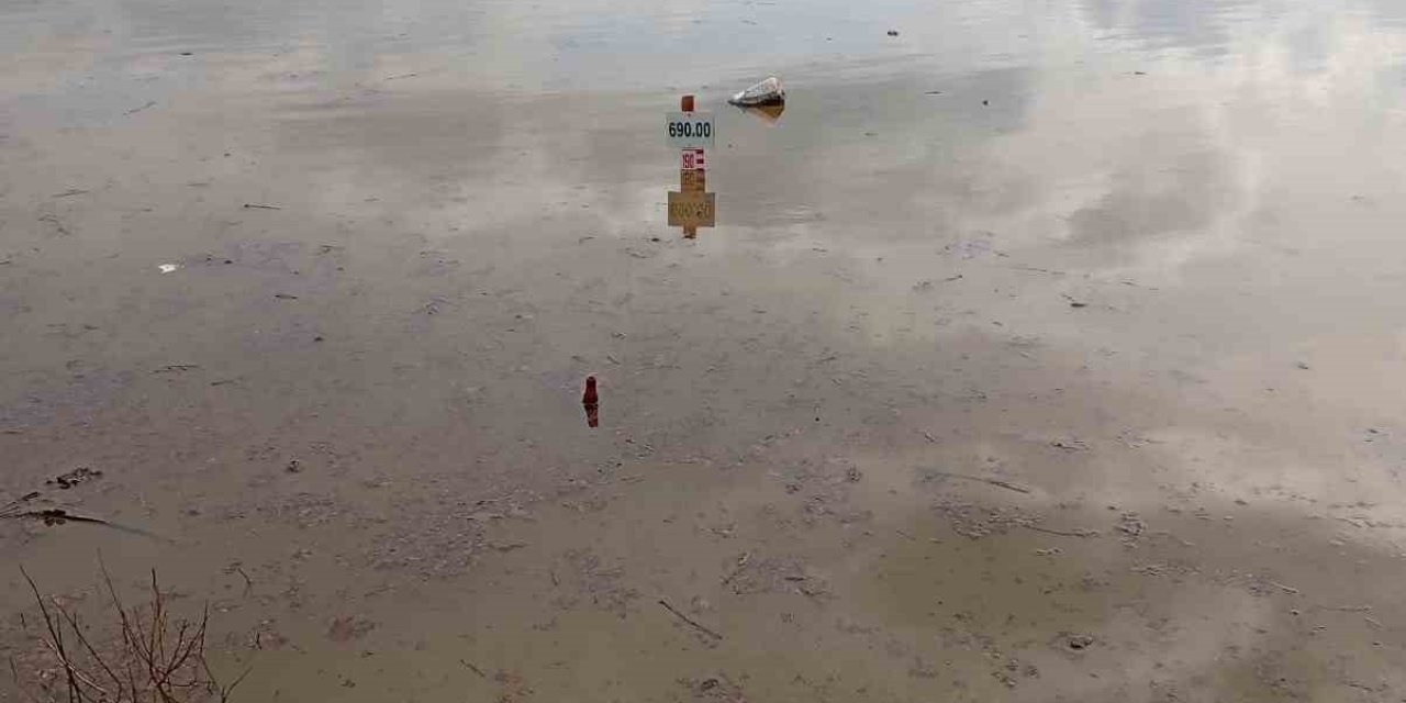 Göletler son yağışlarla doldu