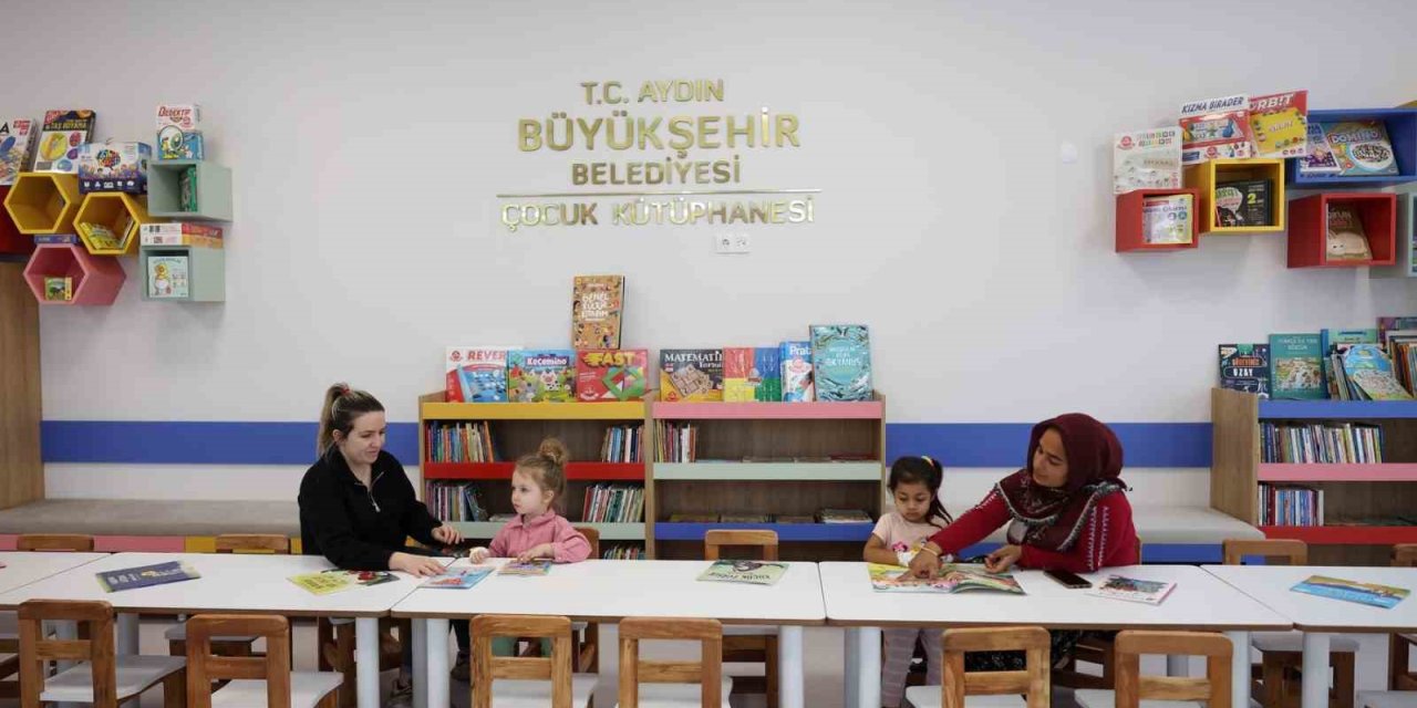 Aydın Büyükşehir Belediyesi’nden Aydın Şehir Hastanesi’ne Çocuk Kütüphanesi