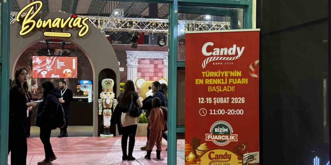 Ege Bölgesinin ilk şekerleme ve kahve fuarı Candy EXPO Denizli’de başladı