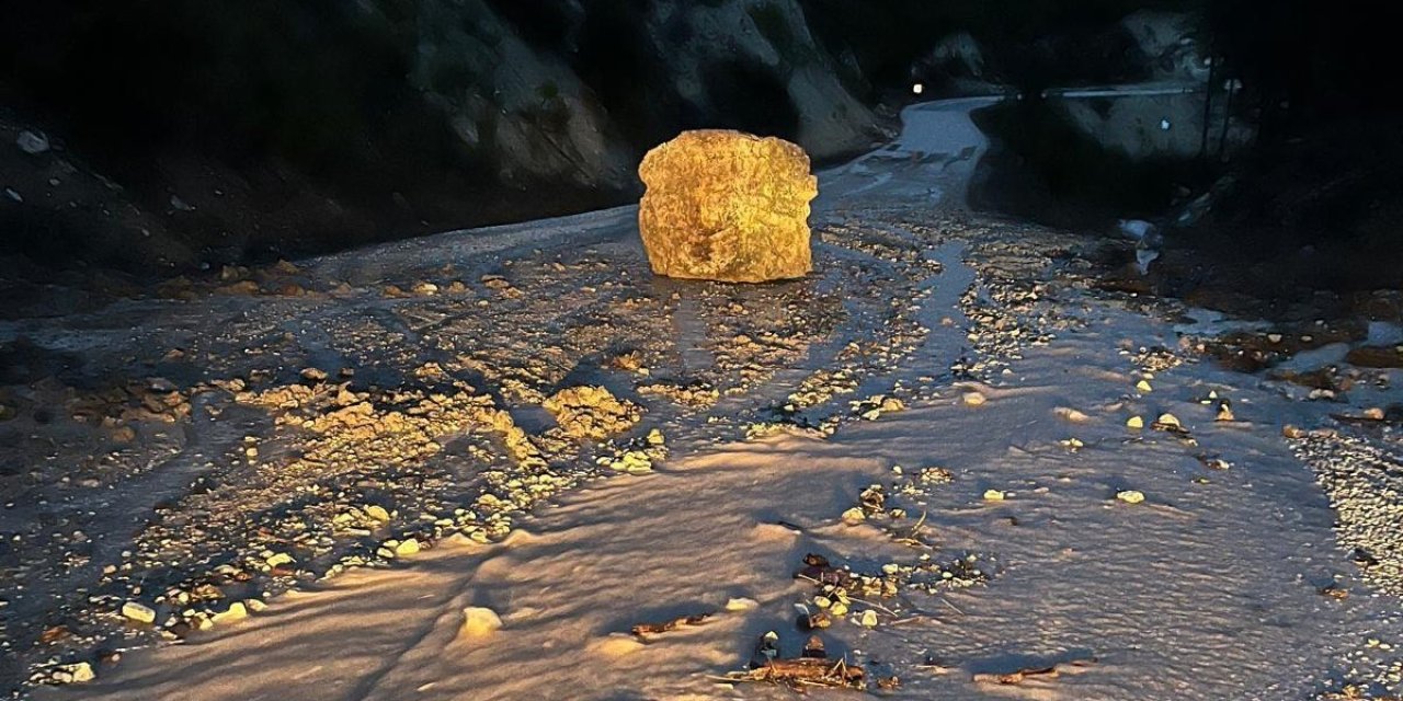 Çameli’nde sel ve heyelana karşı yoğun mesai