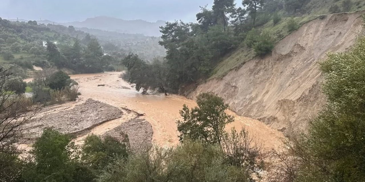İncirliova’da taşkın riski: 9 ev tahliye edildi