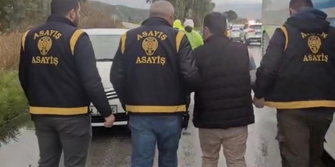 Aydın’a gelmek istedi otobüste yakalandı