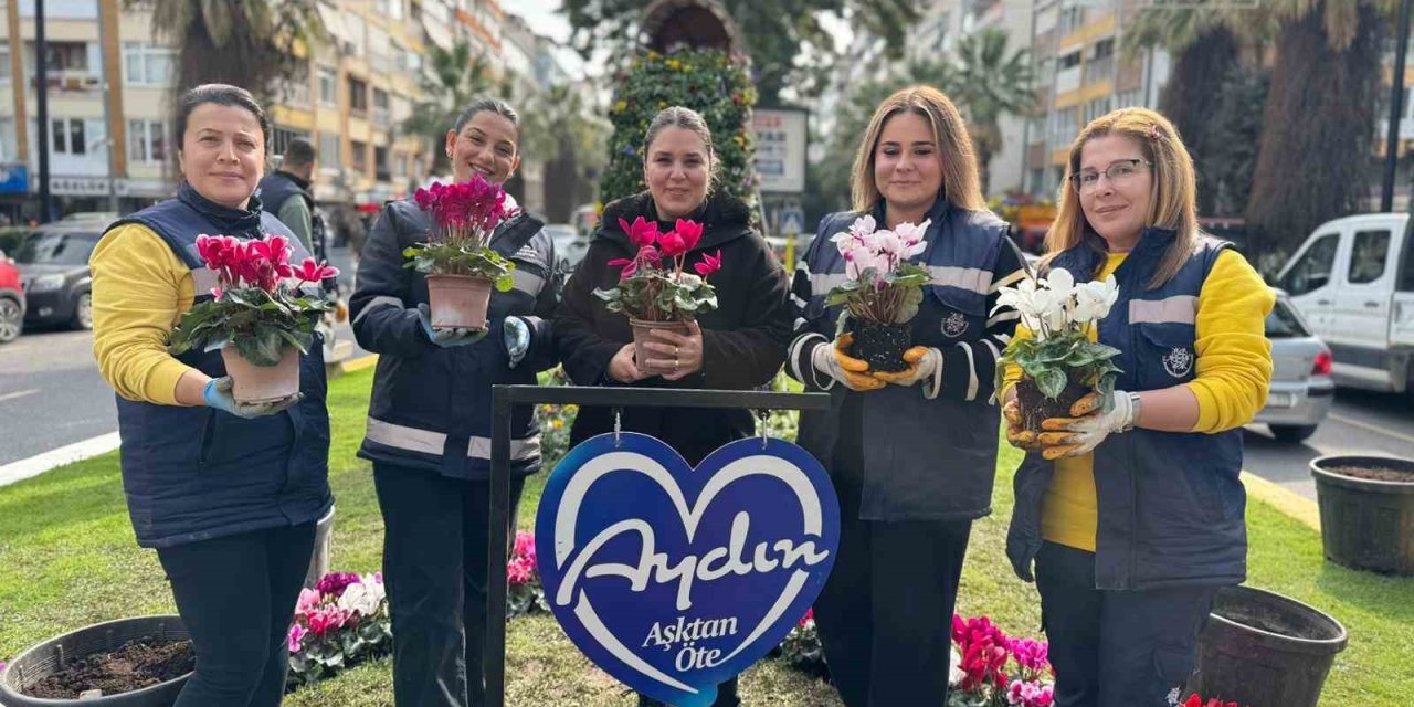 Büyükşehir’den kente ’Sevgililer Günü’ dokunuşu