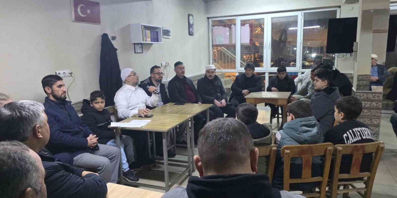 Köşk Başçayır’da maneviyat dolu gece