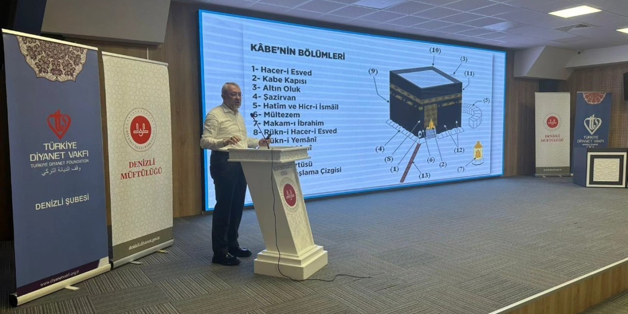 Denizli’de 449 umre yolcusuna eğitim semineri verildi