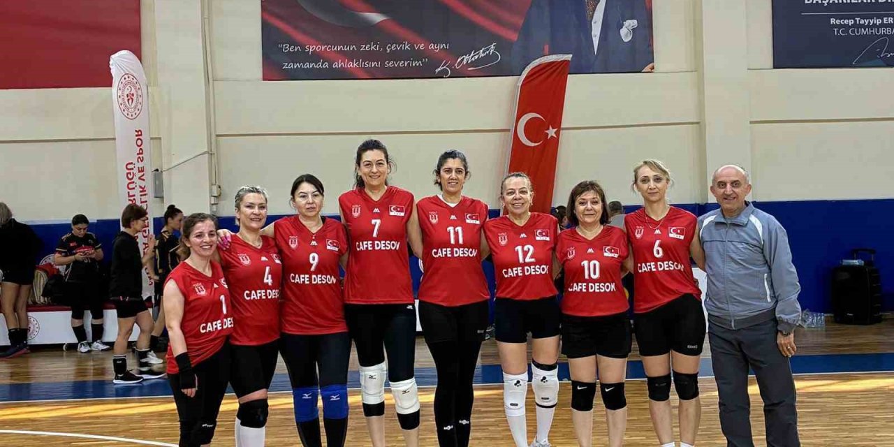 Datça’da filelerin şampiyonu MSKÜ oldu