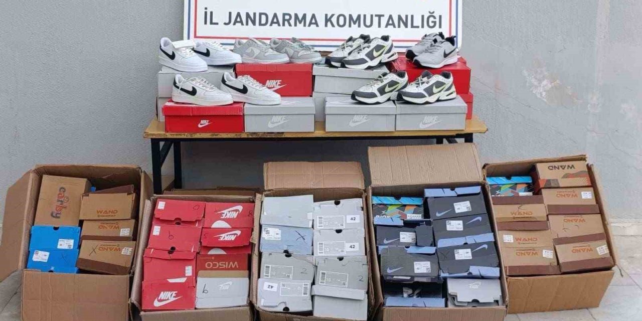 Jandarmadan replika ayakkabı operasyonu