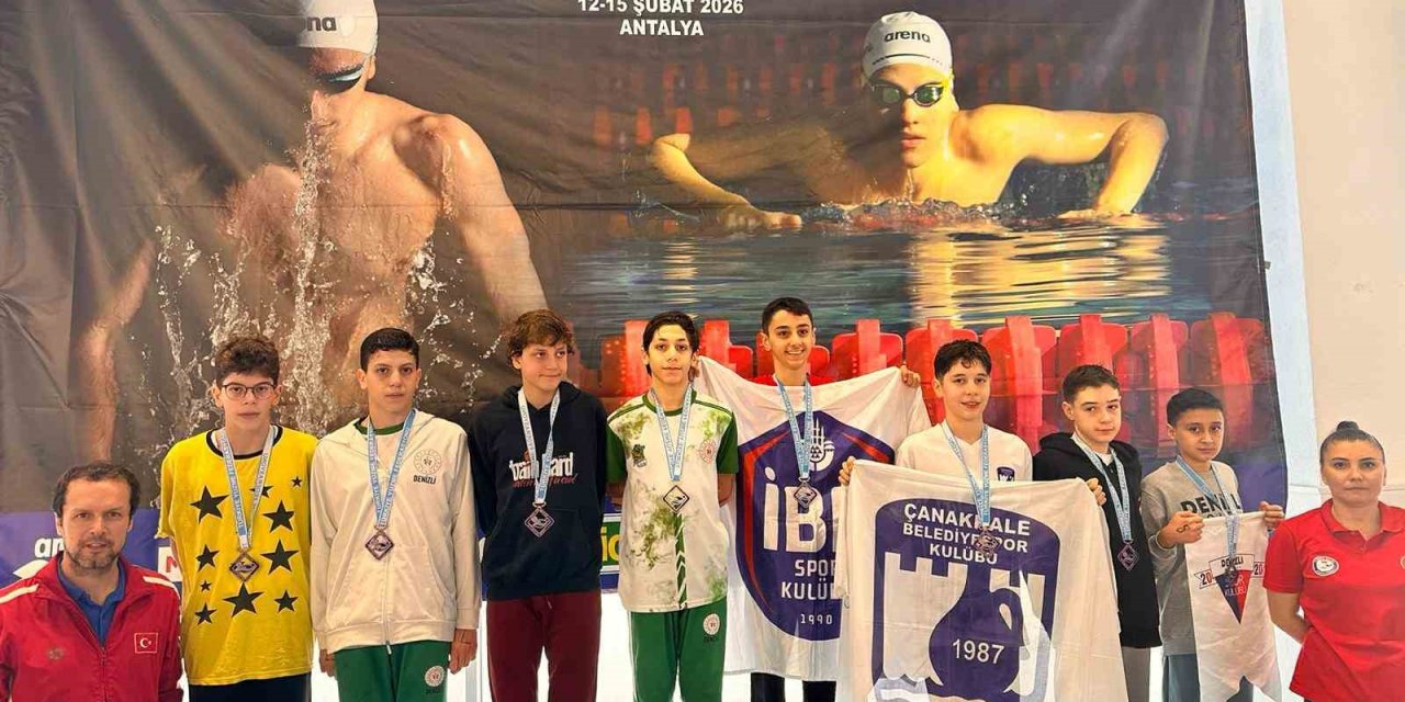 Denizlili yüzücü Türkiye şampiyonu oldu