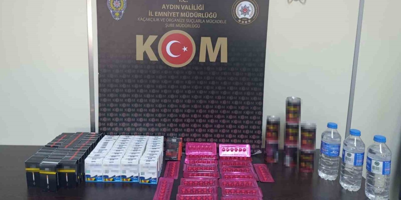 Yüzlerce makaron ele geçirildi