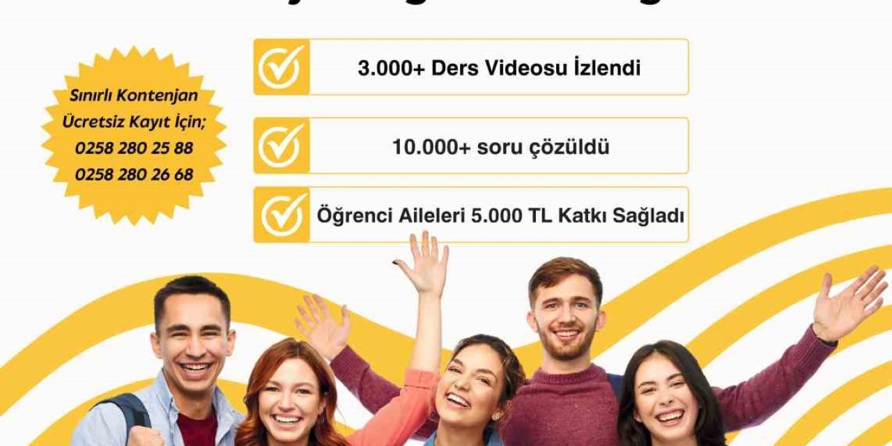 Denizli’de Eğitimde Fırsat Eşitliği Projesi ile 5 bin gence ulaştı