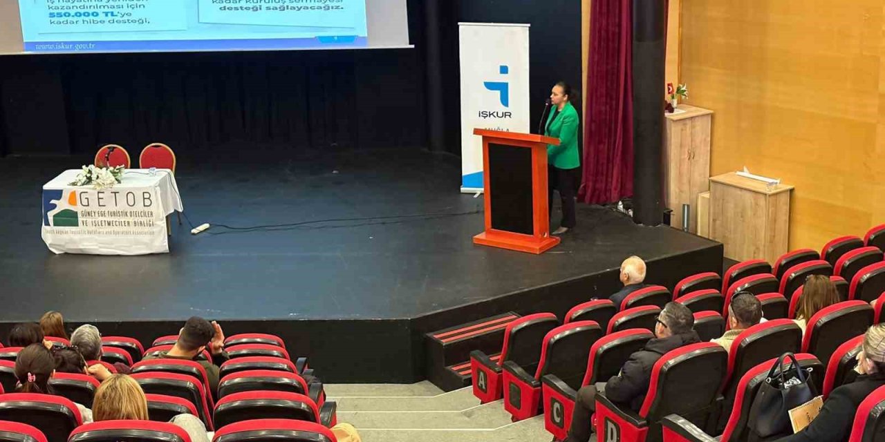 Muğla İŞKUR’dan istihdam teşvikleri bilgilendirme toplantıları devam ediyor