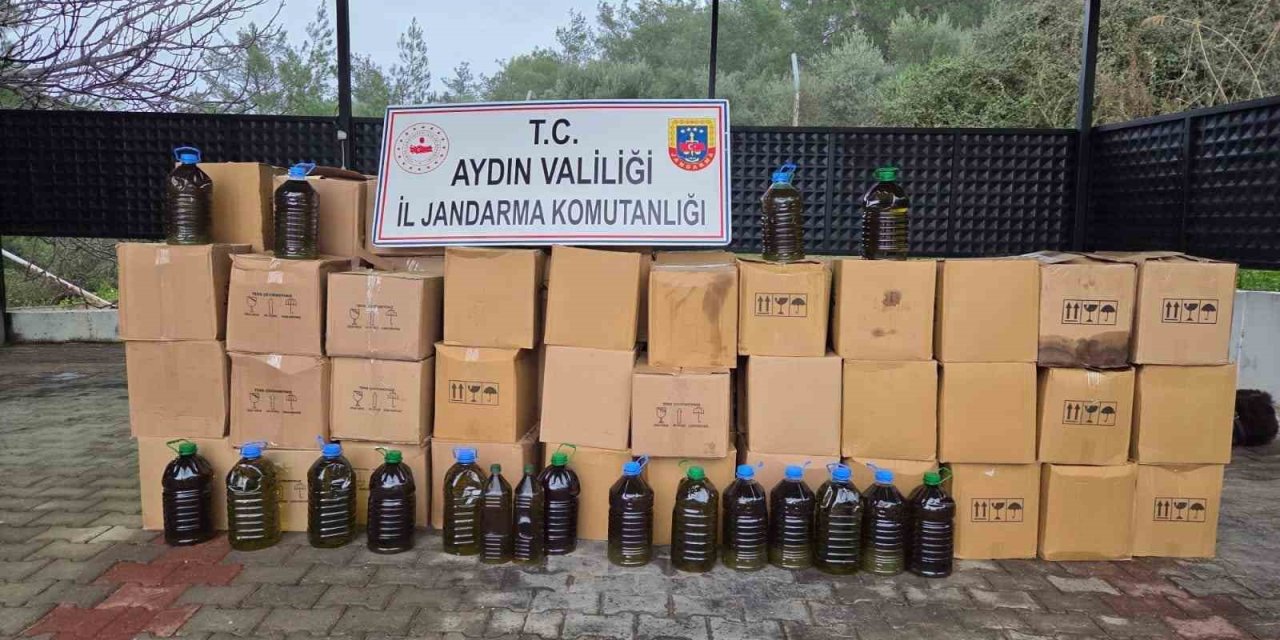 Didim’de tağşiş zeytinyağı operasyonu: "2 bin 932 litre zeytinyağı ele geçirildi"