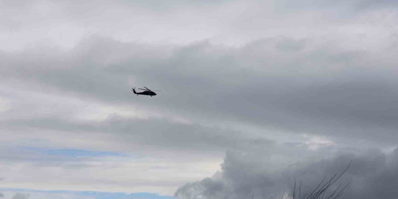 Aydın’da sel mağduru vatandaş helikopterle kurtarıldı