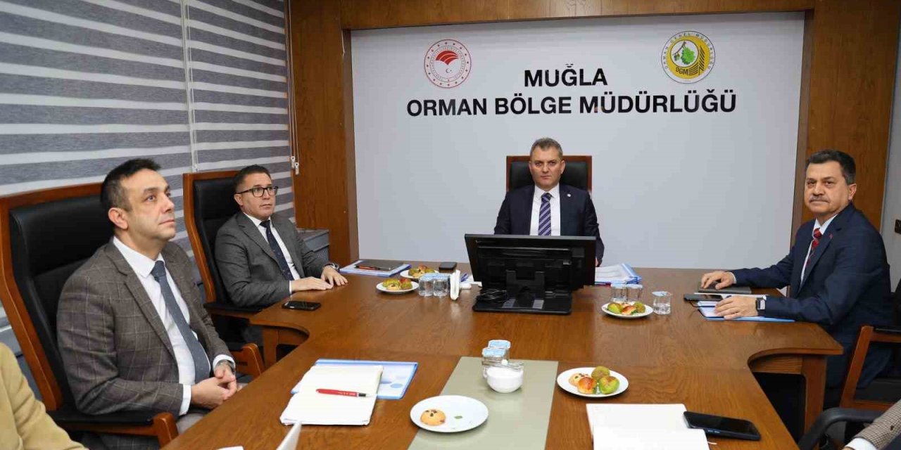 Muğla Orman Bölge Müdürlüğü’nde Faaliyet Değerlendirme Toplantısı gerçekleştirildi