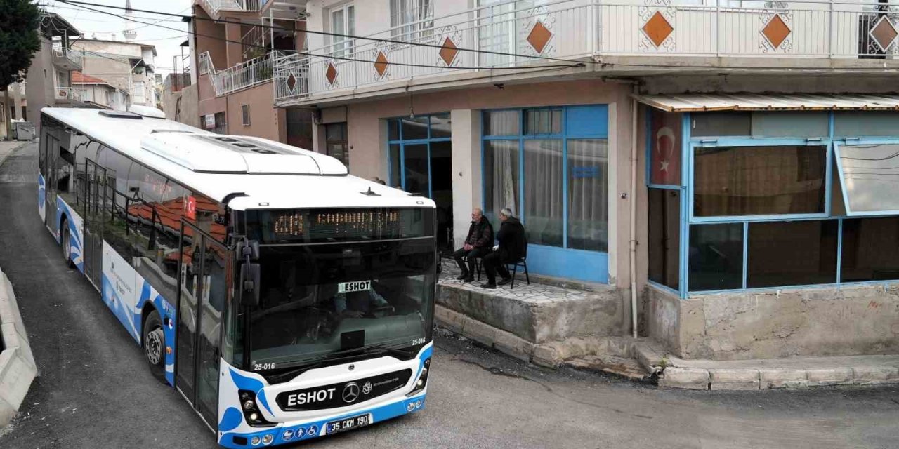 Vatandaş istedi, alçak tabanlı otobüs geldi