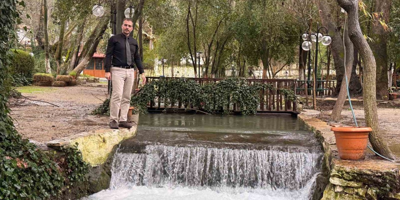 Mesire alanının kuruyan kaynağı tekrar canlandı
