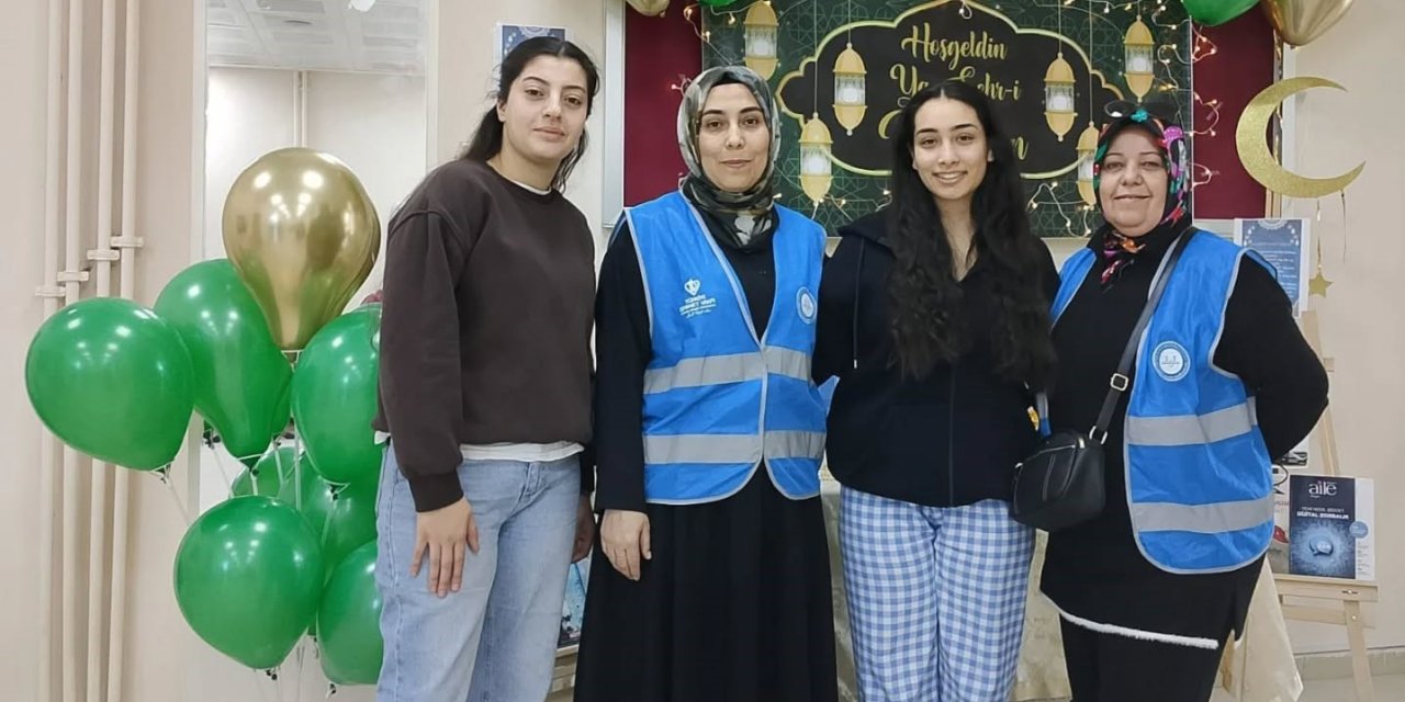 Söke’de KYK yurdunda Ramazan köşesi oluşturuldu